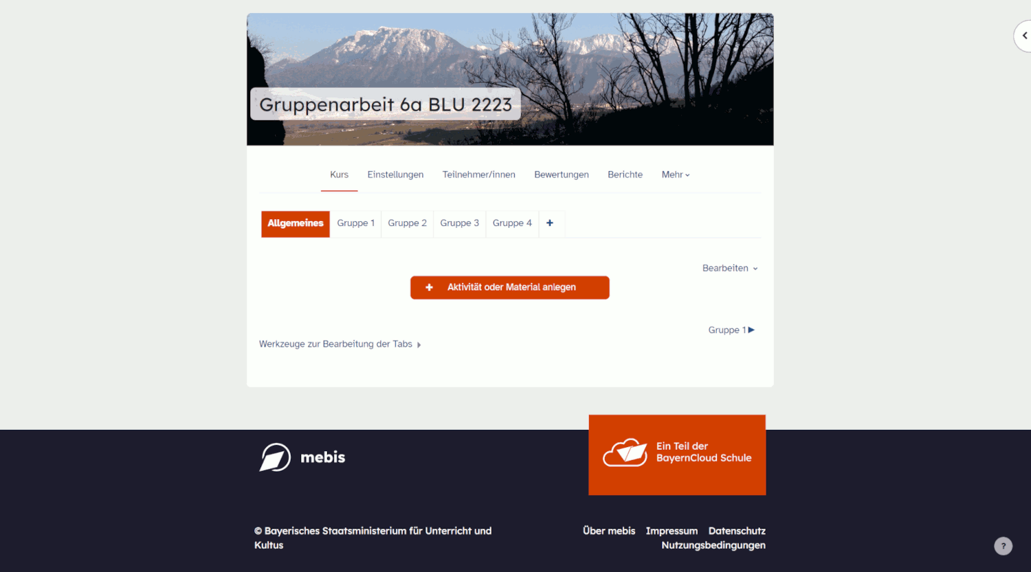 ByCS | Autorenrechte nur für bestimmte Abschnitte gewähren