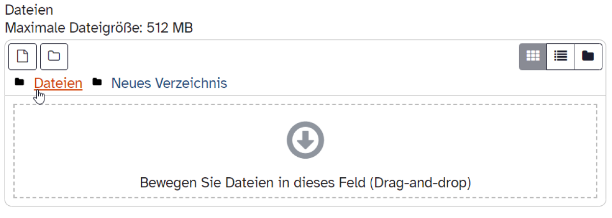 ByCS Verzeichnis anlegen