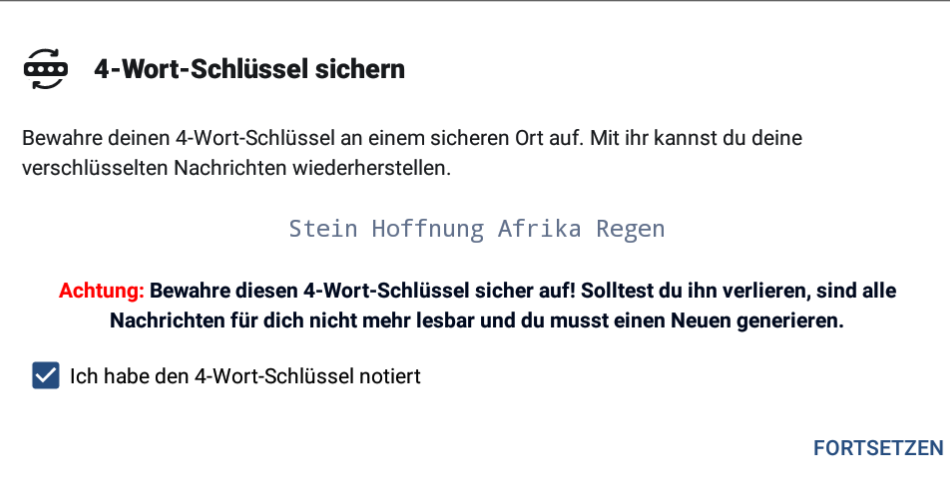Ein Wort Das Schlssel Enthlt